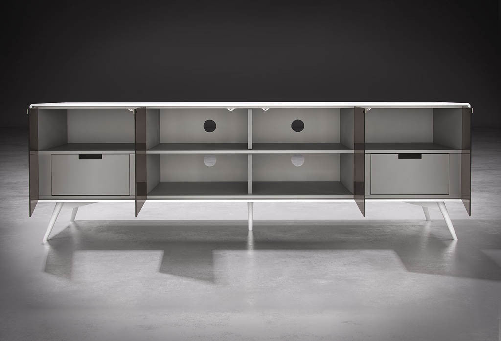 Christopher Media Cabinet White Matte
