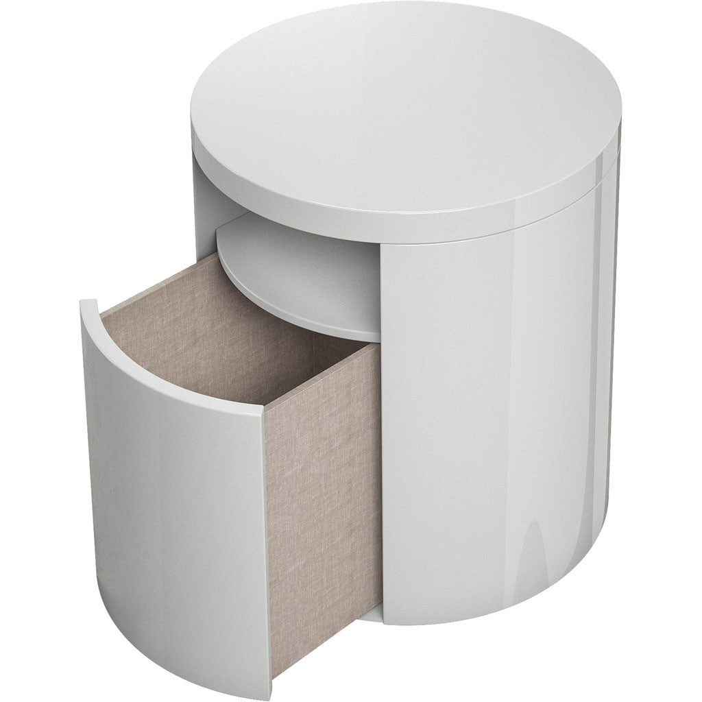 Mulberry Nightstand White