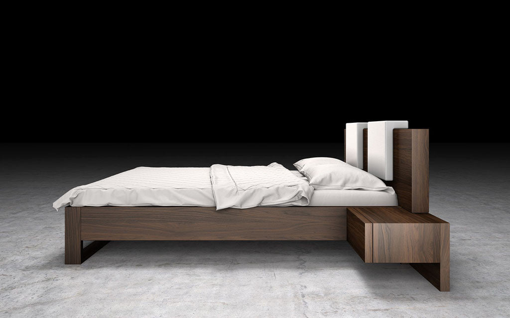 Monroe Bed Walnut