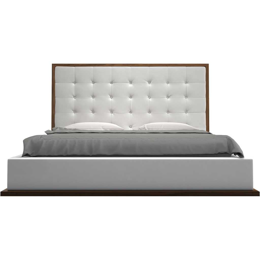 Ludlow Bed Walnut/White