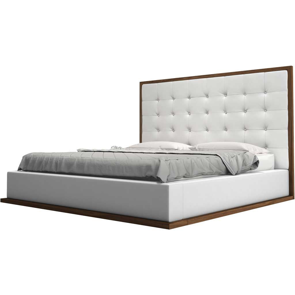 Ludlow Bed Walnut/White