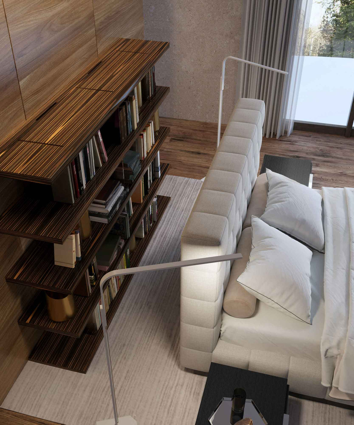 Thompson Bed Moonbeam