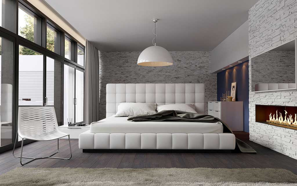 Thompson Bed White