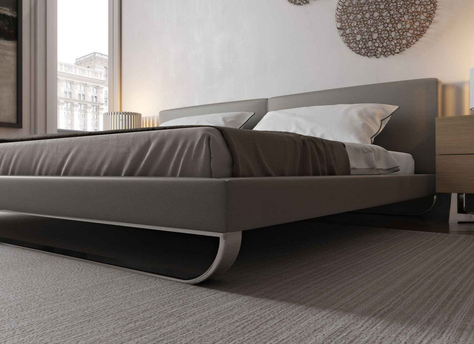 Chelsea Bed Castle Gray