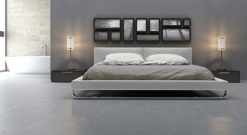 Chelsea Bed Pearl Gray