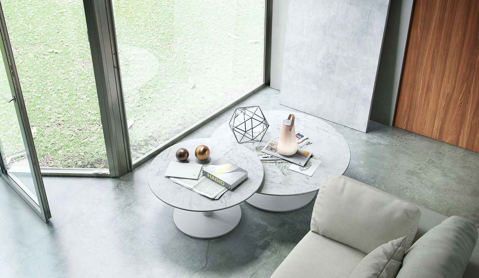 Bleecker Coffee Table White Marble