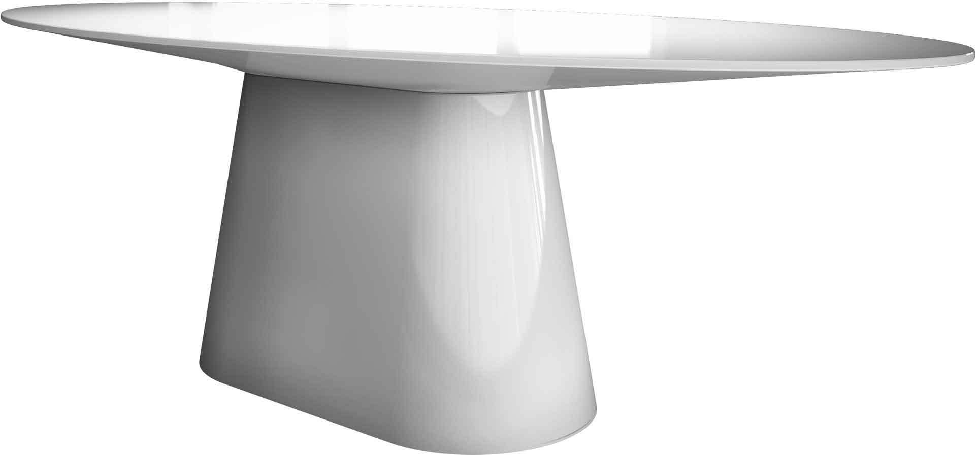 Sullivan Dining Table White Lacquer