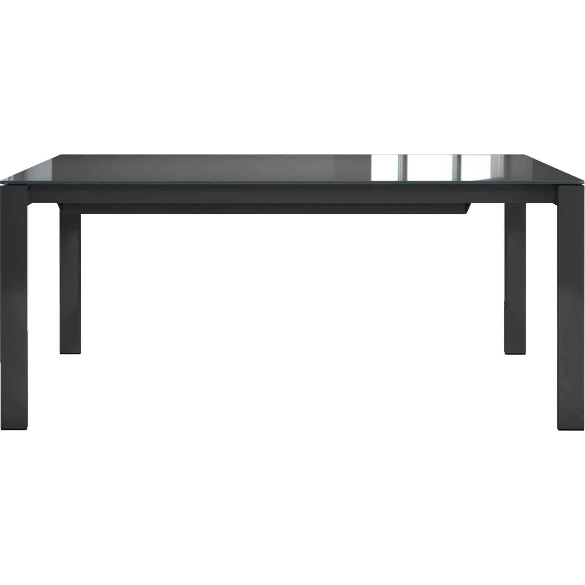 Napoli Dining Table Anthracite Glass/Anthracite