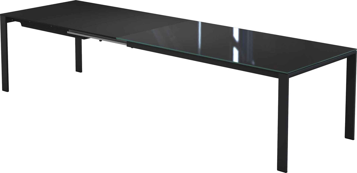 Napoli Dining Table Anthracite Glass/Anthracite