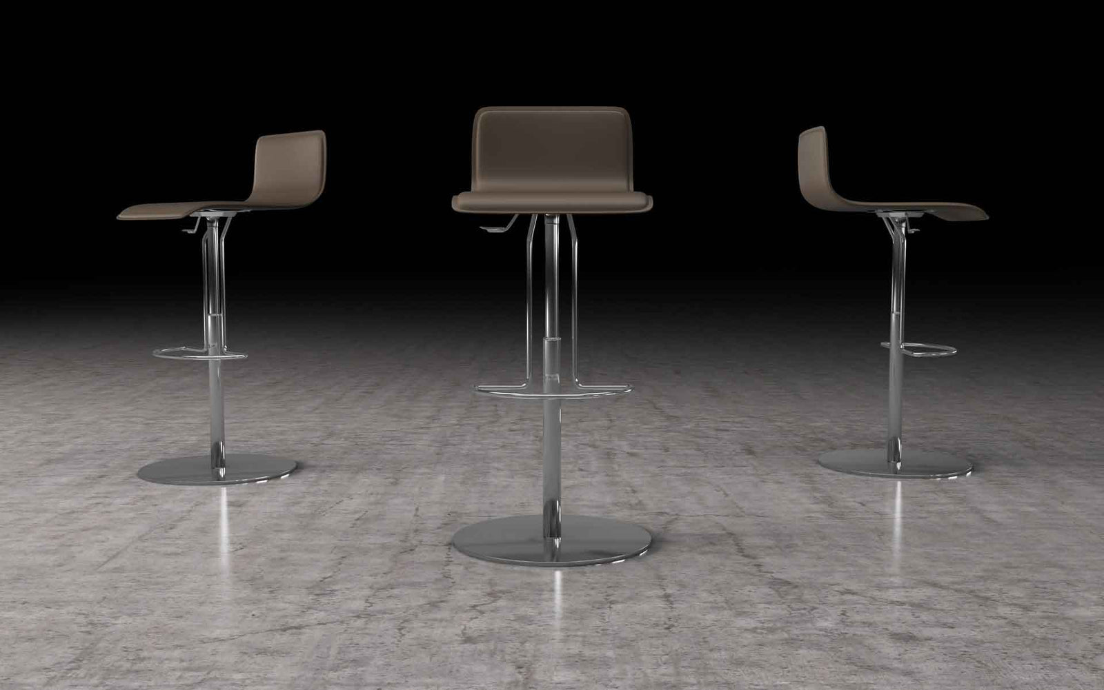 Prato Bar Stool Reclaimed Dove Gray