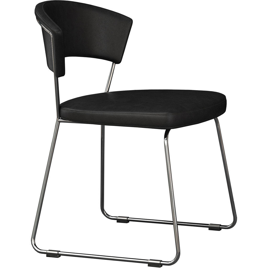 Delancey Dining Chair Black (Set of 2)