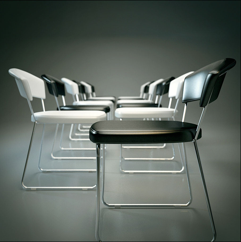 Delancey Dining Chair Black (Set of 2)