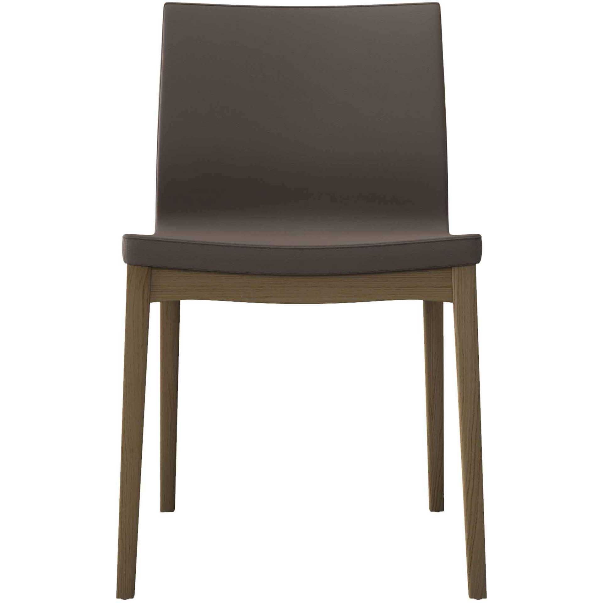 Enna Dining Chair Dove Gray/Natural Oak (Set of 2)