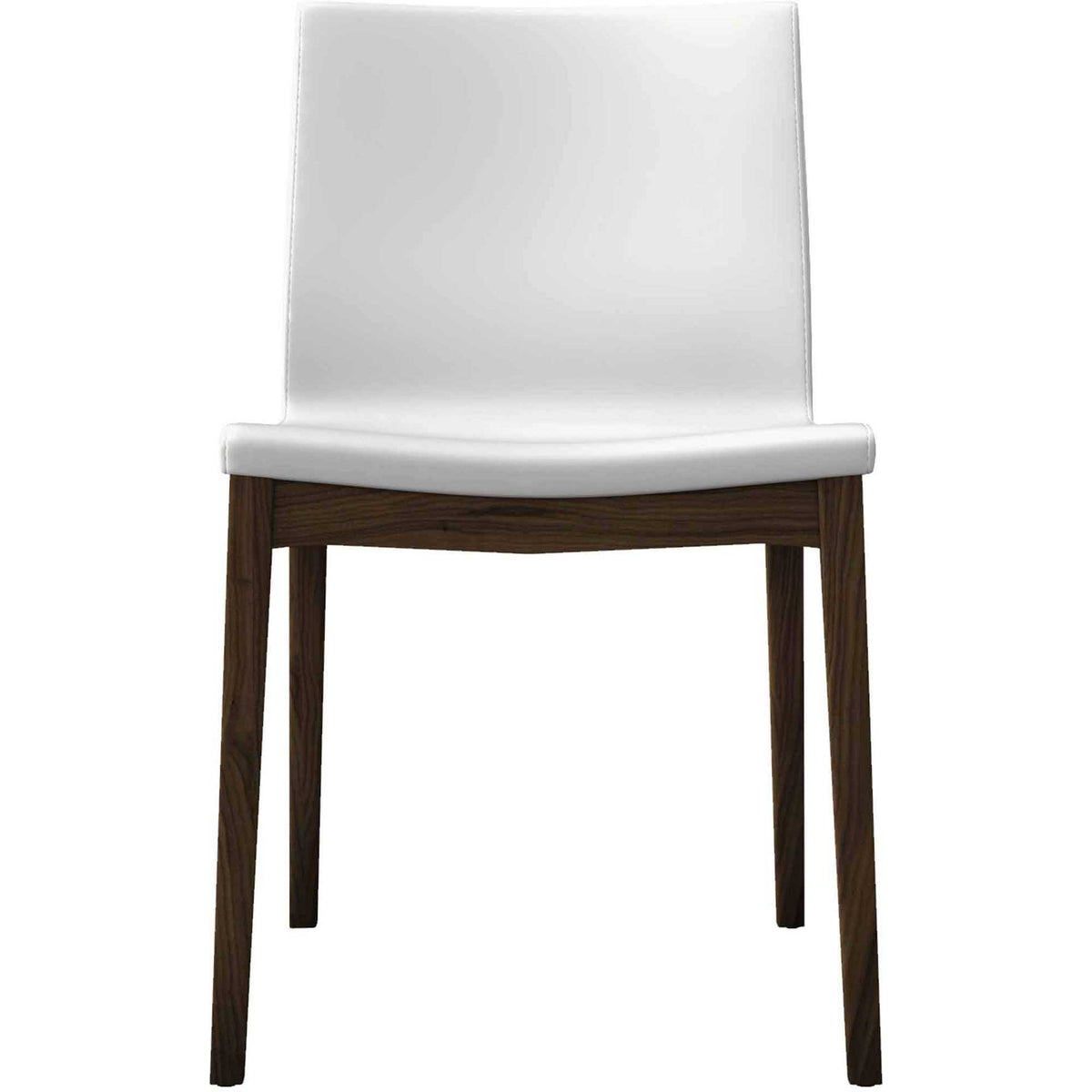 Enna Dining Chair White/Canaletto Walnut (Set of 2)