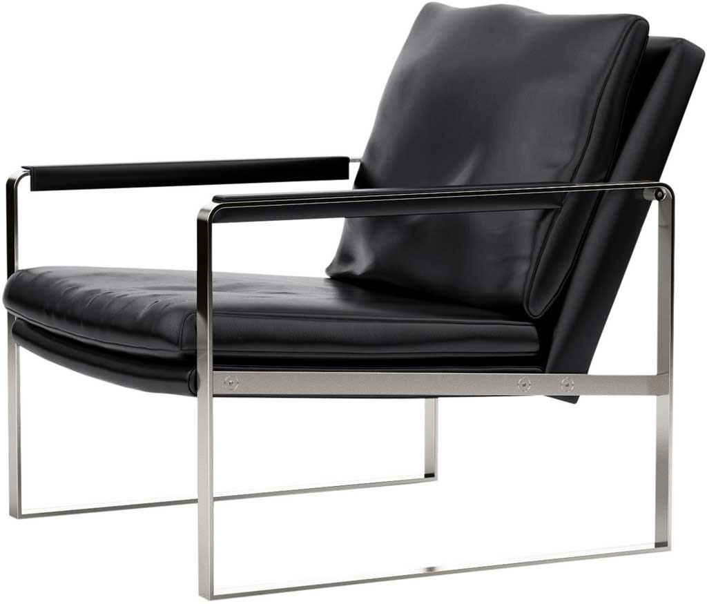 Charles Armchair Black