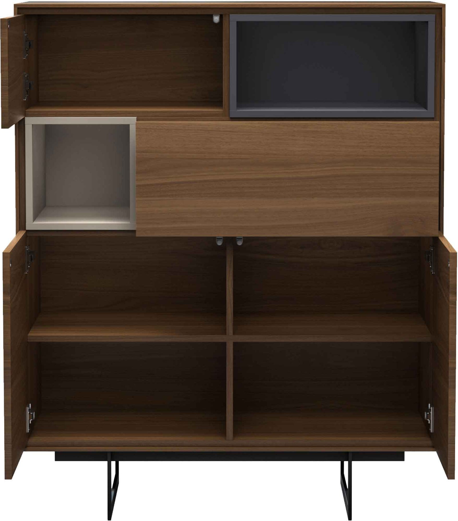 Baxter Highboard Walnut