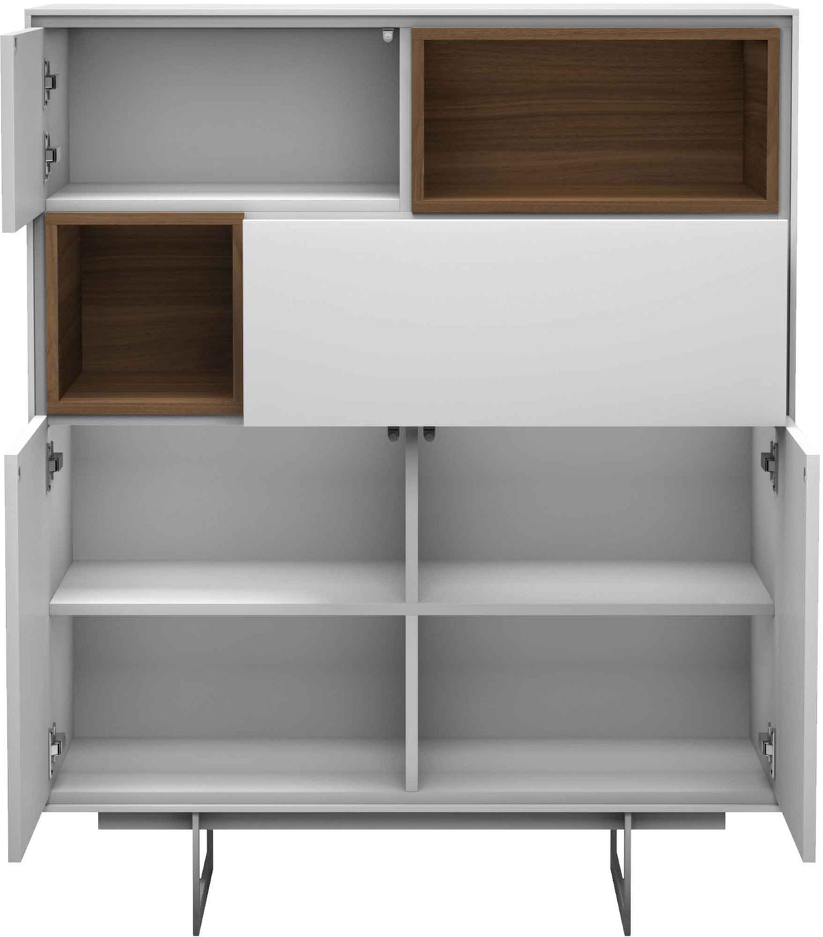 Baxter Highboard White Matte