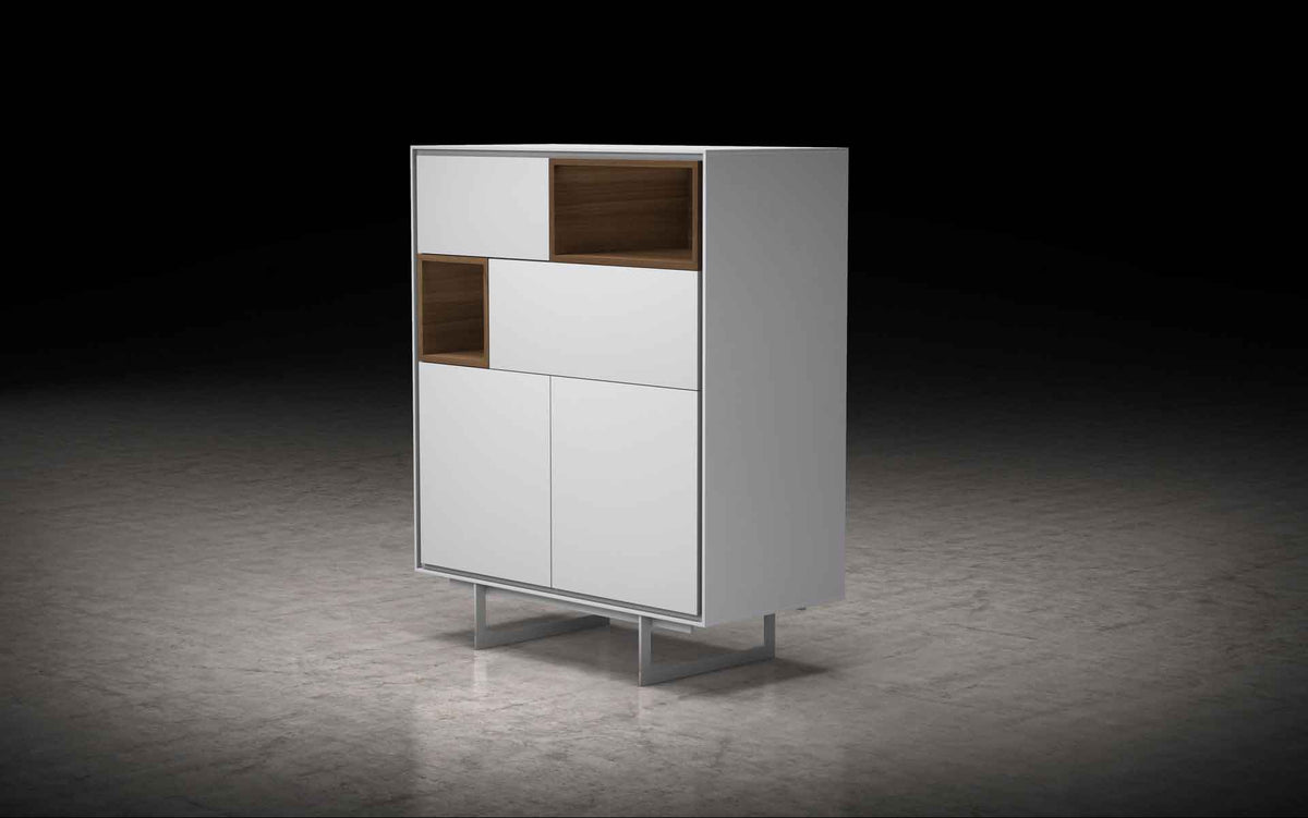 Baxter Highboard White Matte