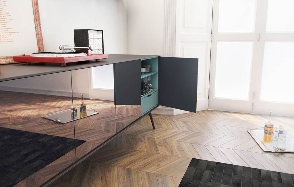 Christopher Sideboard Asphalt Matte