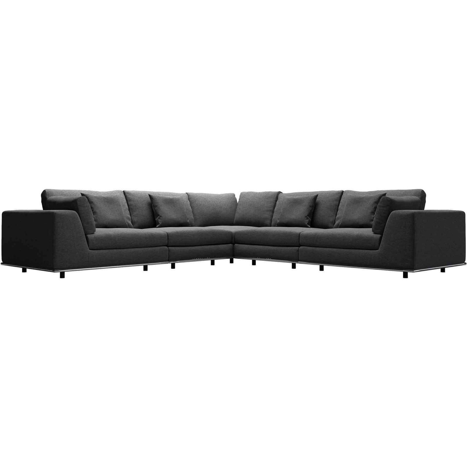 Perry Corner Sofa Shadow Gray
