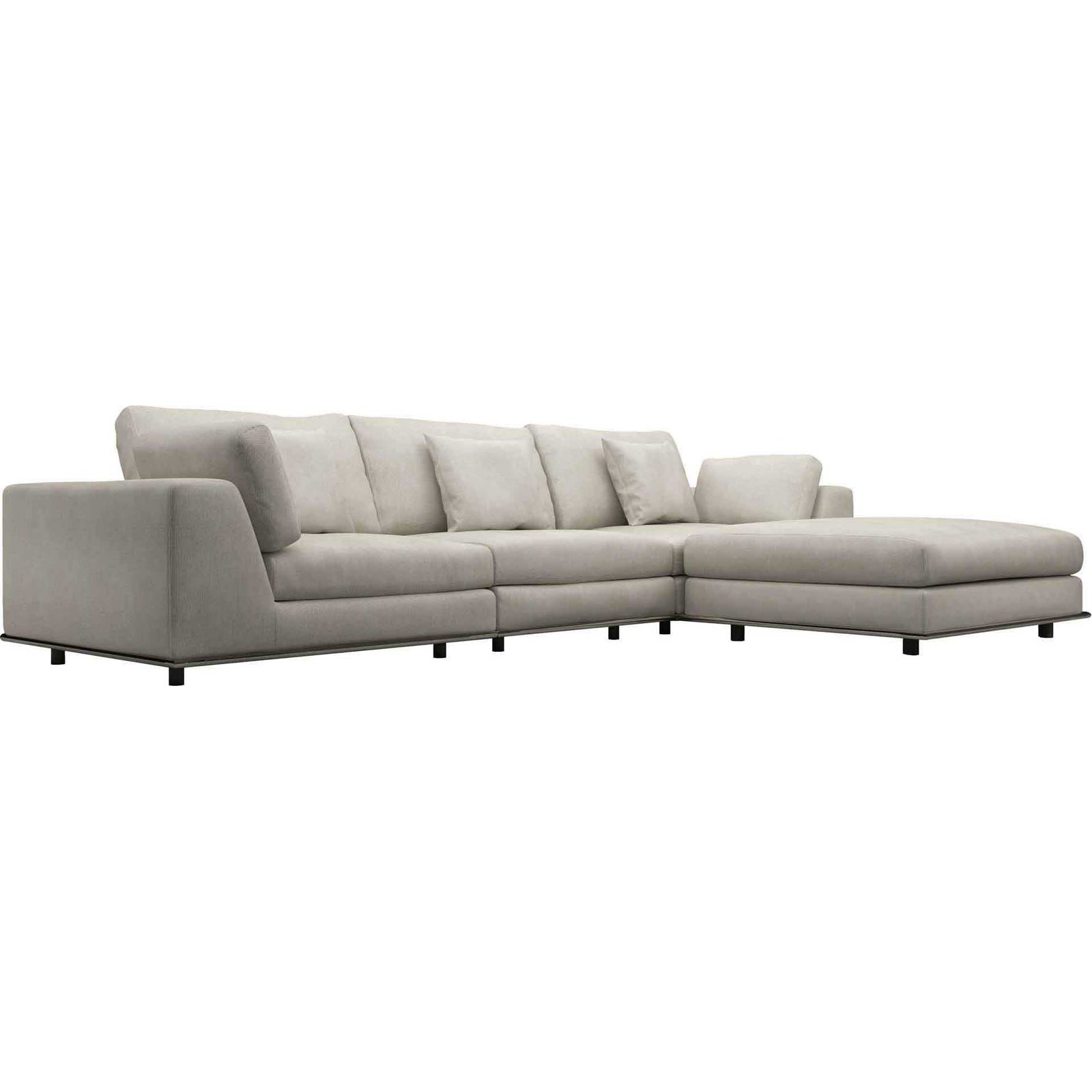 Perry Sectional Sofa Moonbeam