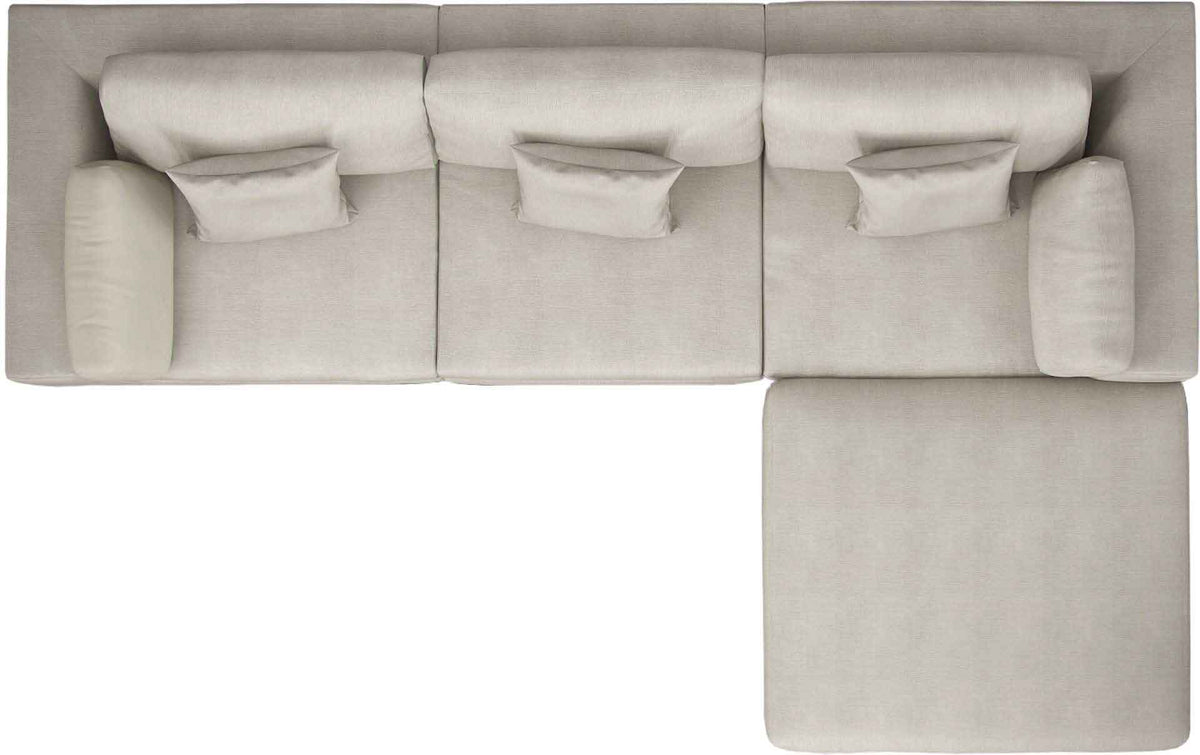 Perry Sectional Sofa Moonbeam