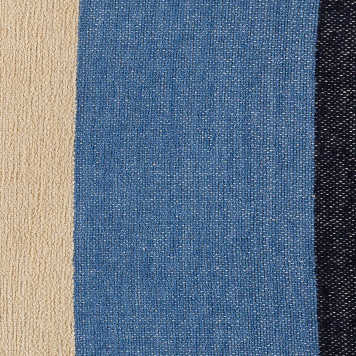 Meera Throw Bright Blue/Navy/Beige