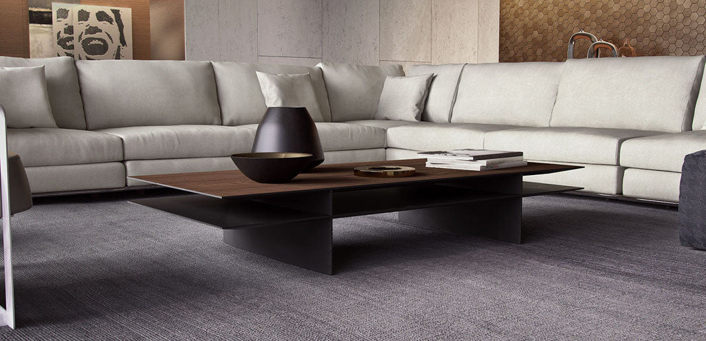 Kensington Coffee Table Walnut/Graphite