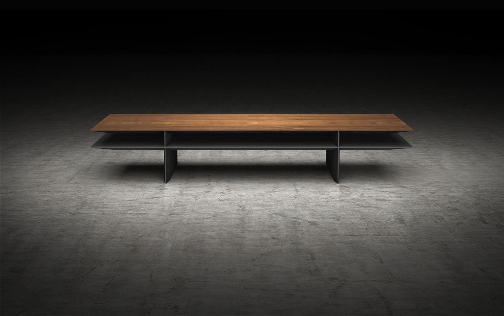 Kensington Coffee Table Walnut/Graphite