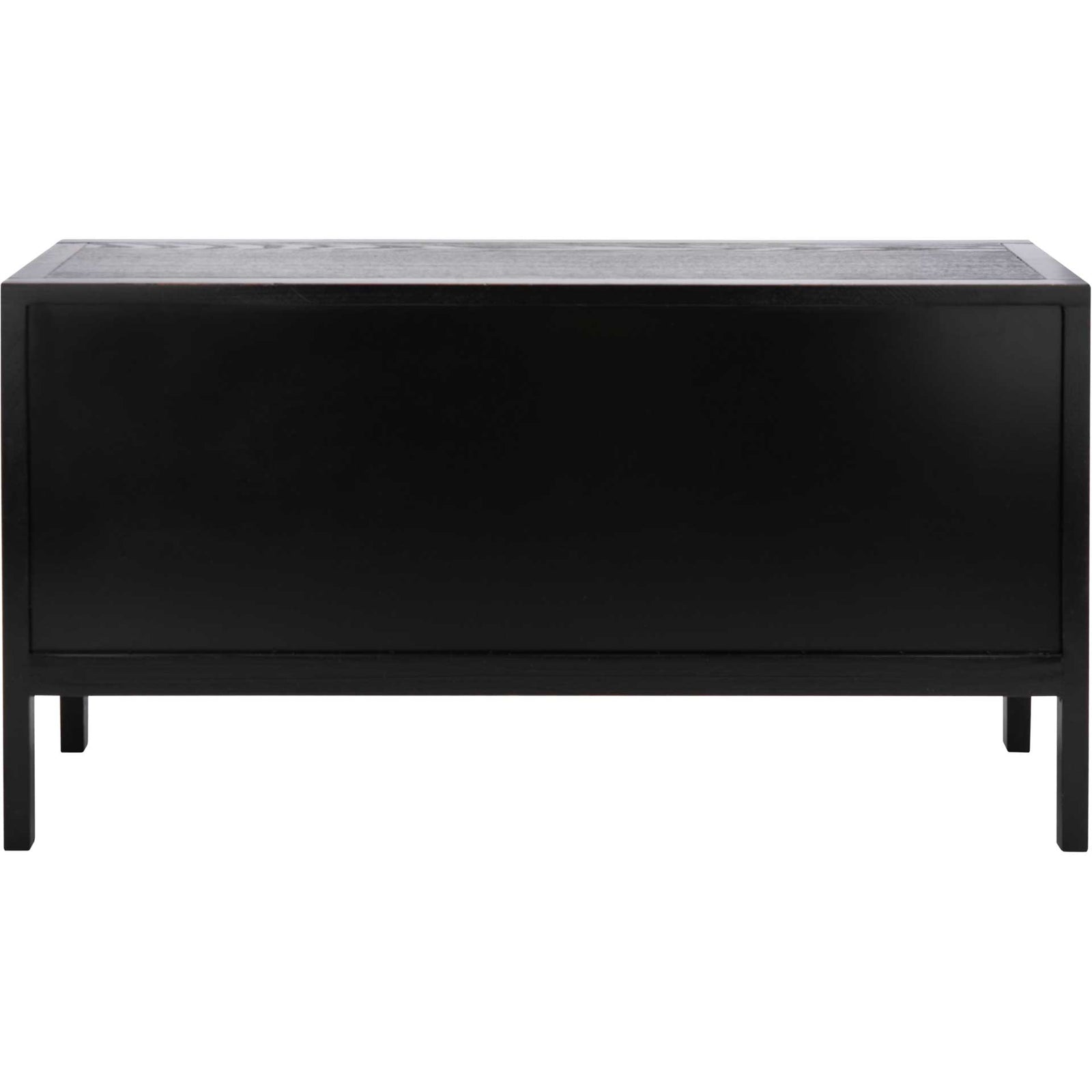 Kamdyn 2 Door Media Stand Black/Light Natural