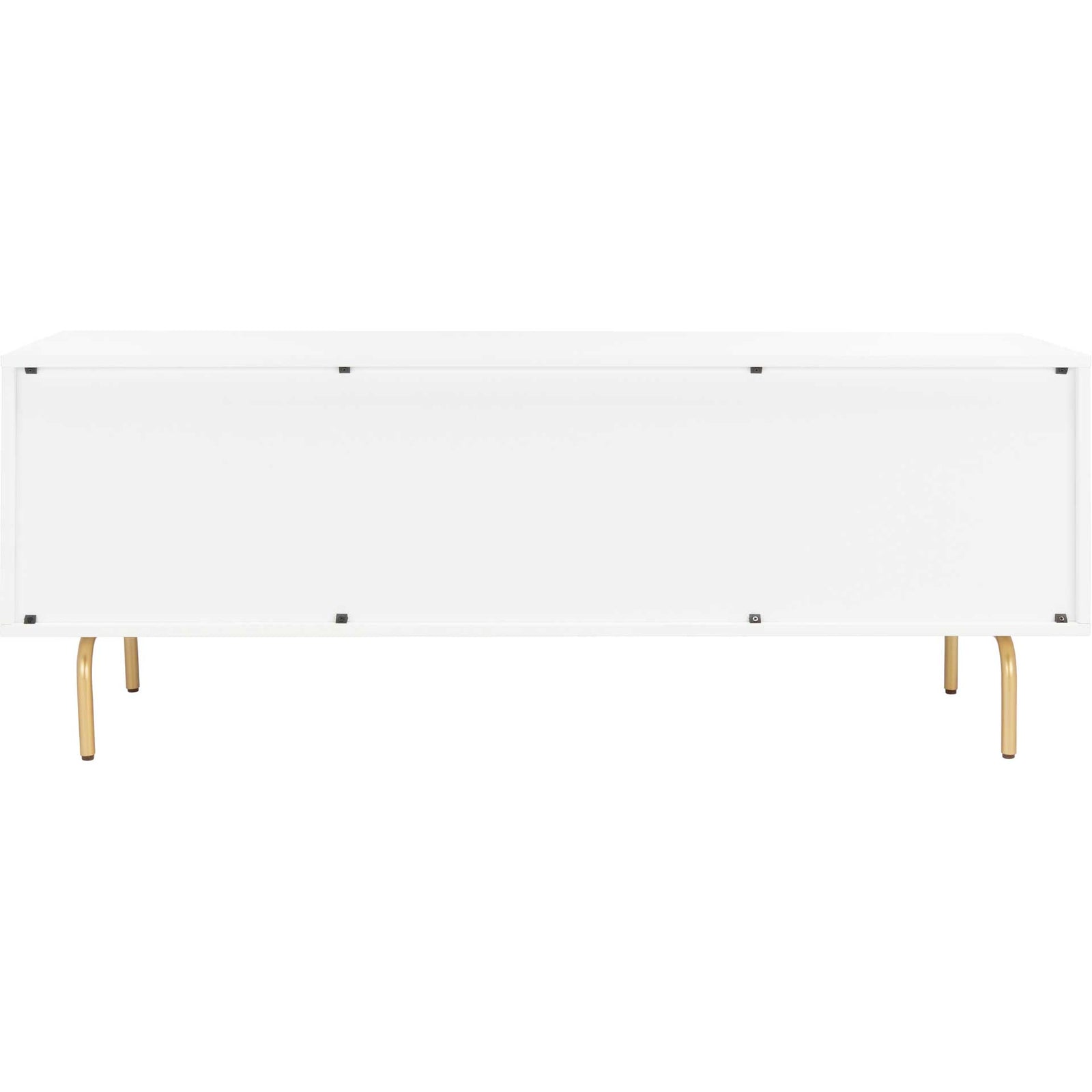 Gemma TV Stand White/White Washed