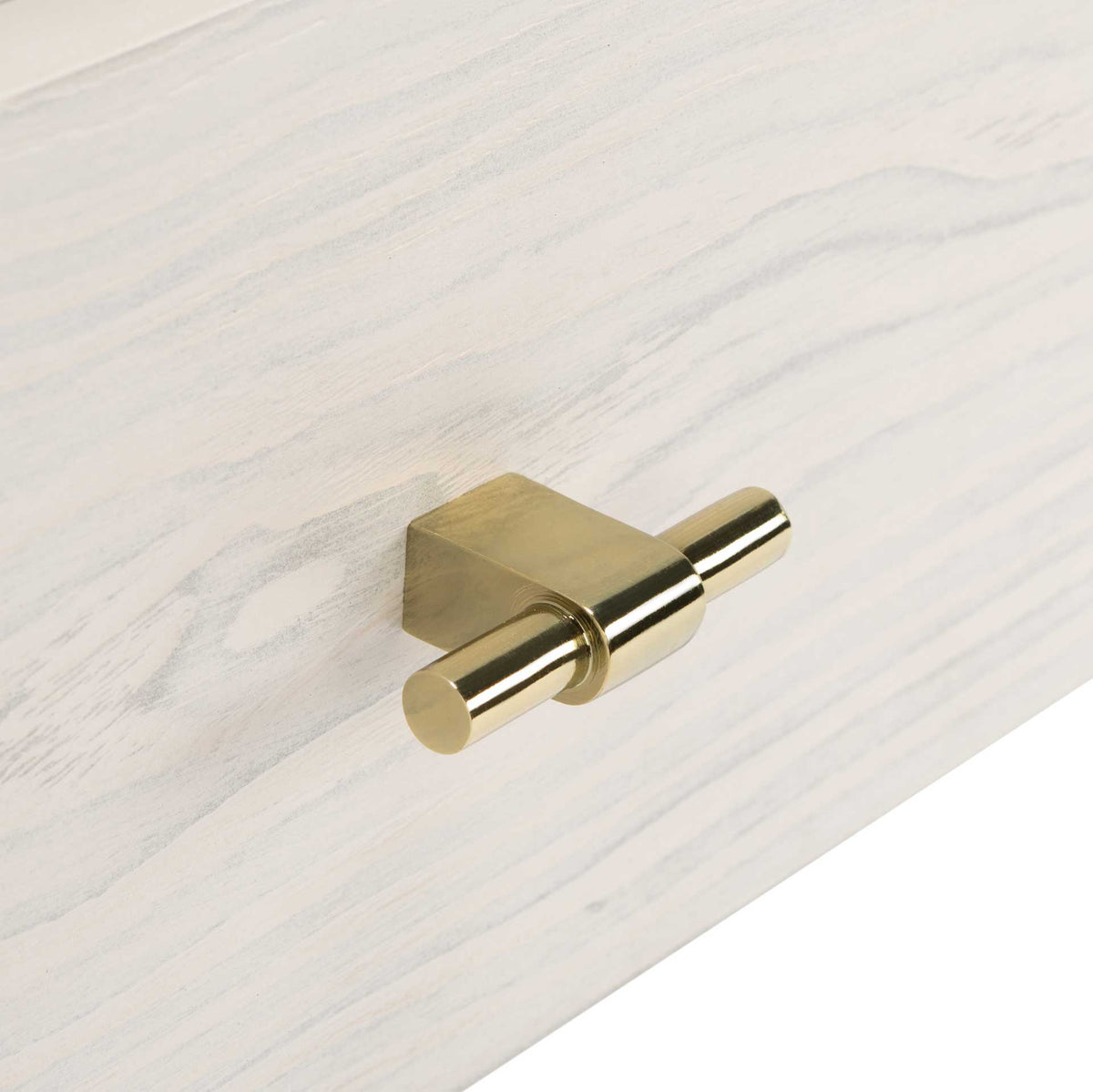 Gemma TV Stand White/White Washed