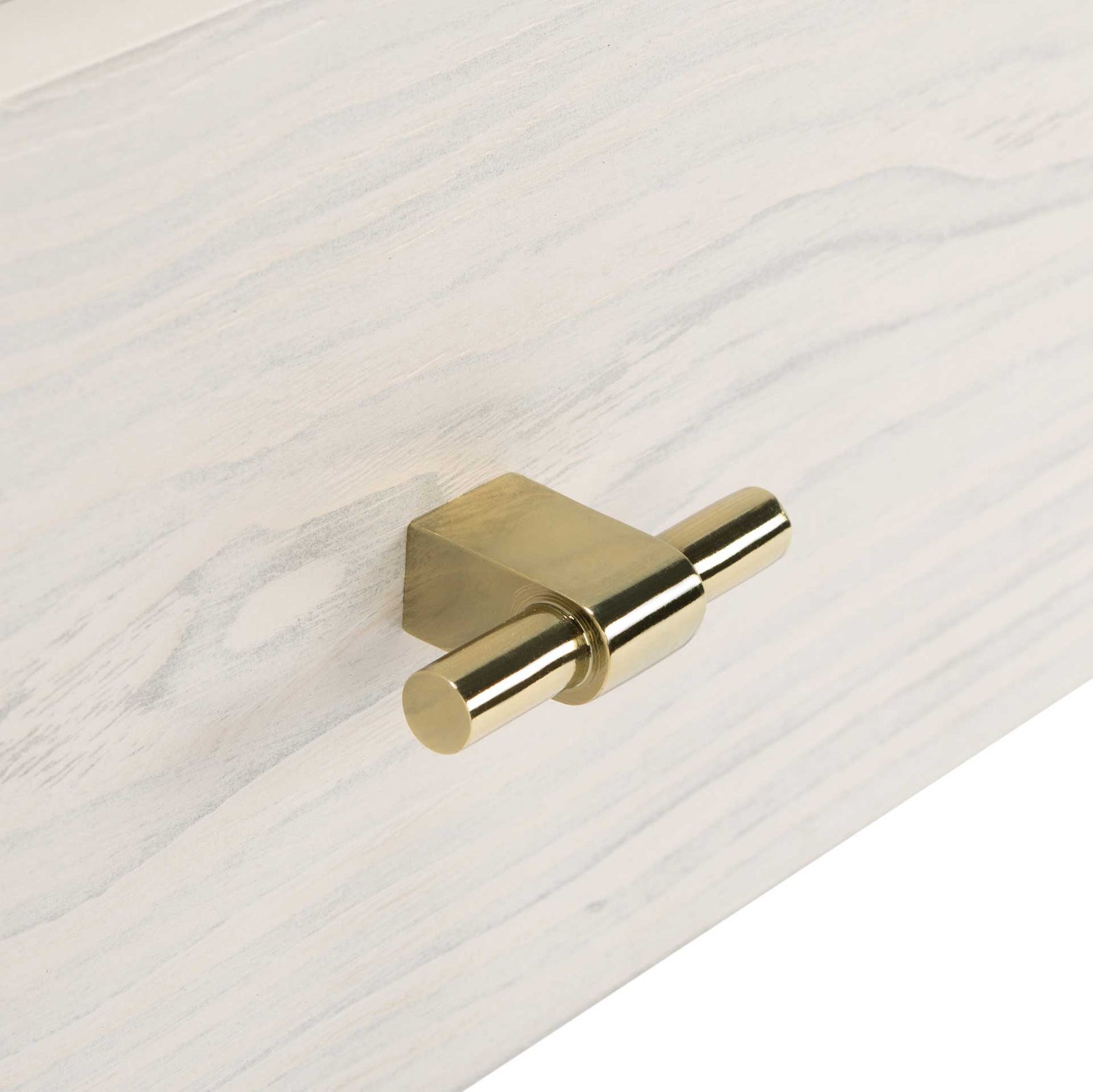 Gemma TV Stand White/White Washed