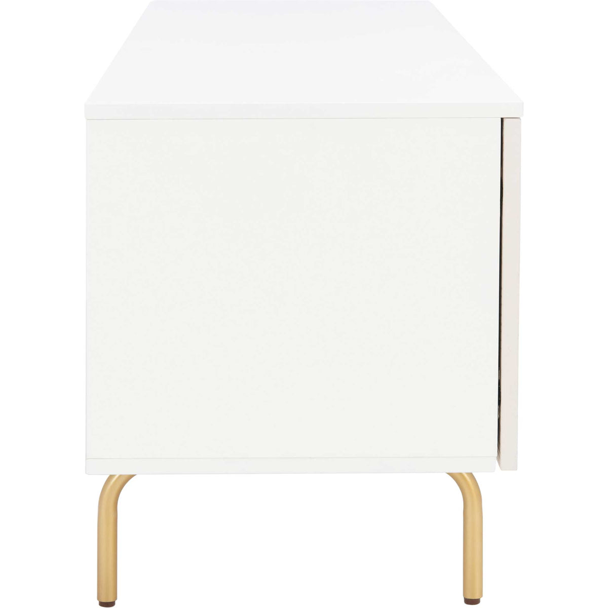 Gemma TV Stand White/White Washed