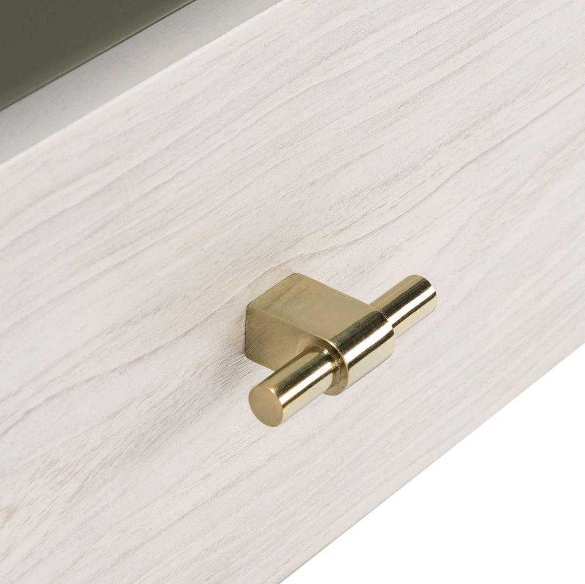 Gemma TV Stand Gray/White Washed