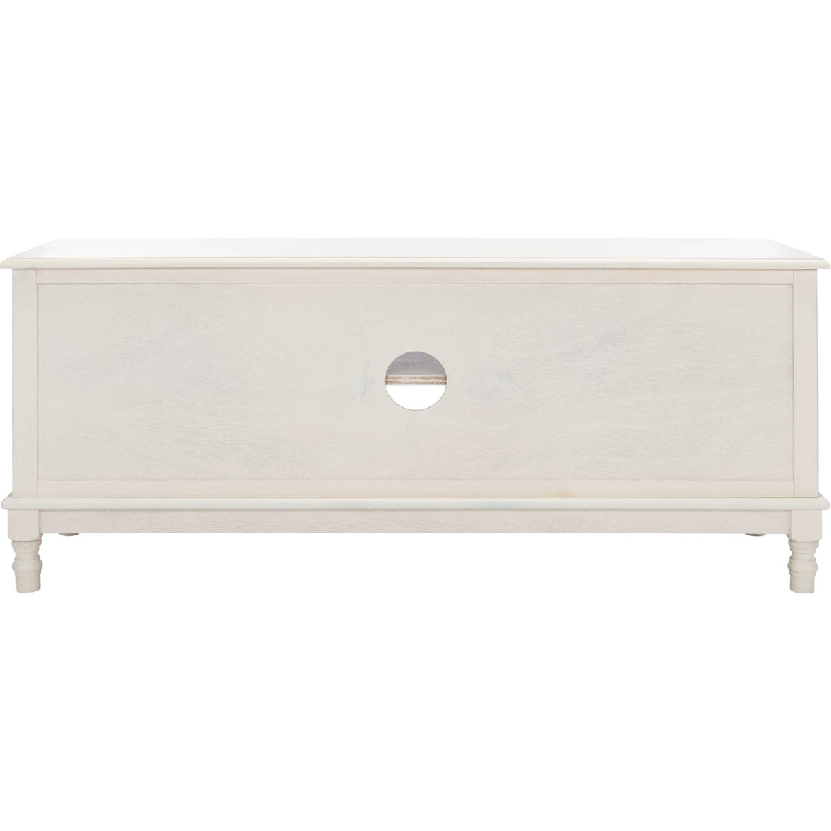 Ozbourne 2 Door 1 Shelf Media Stand Distressed White