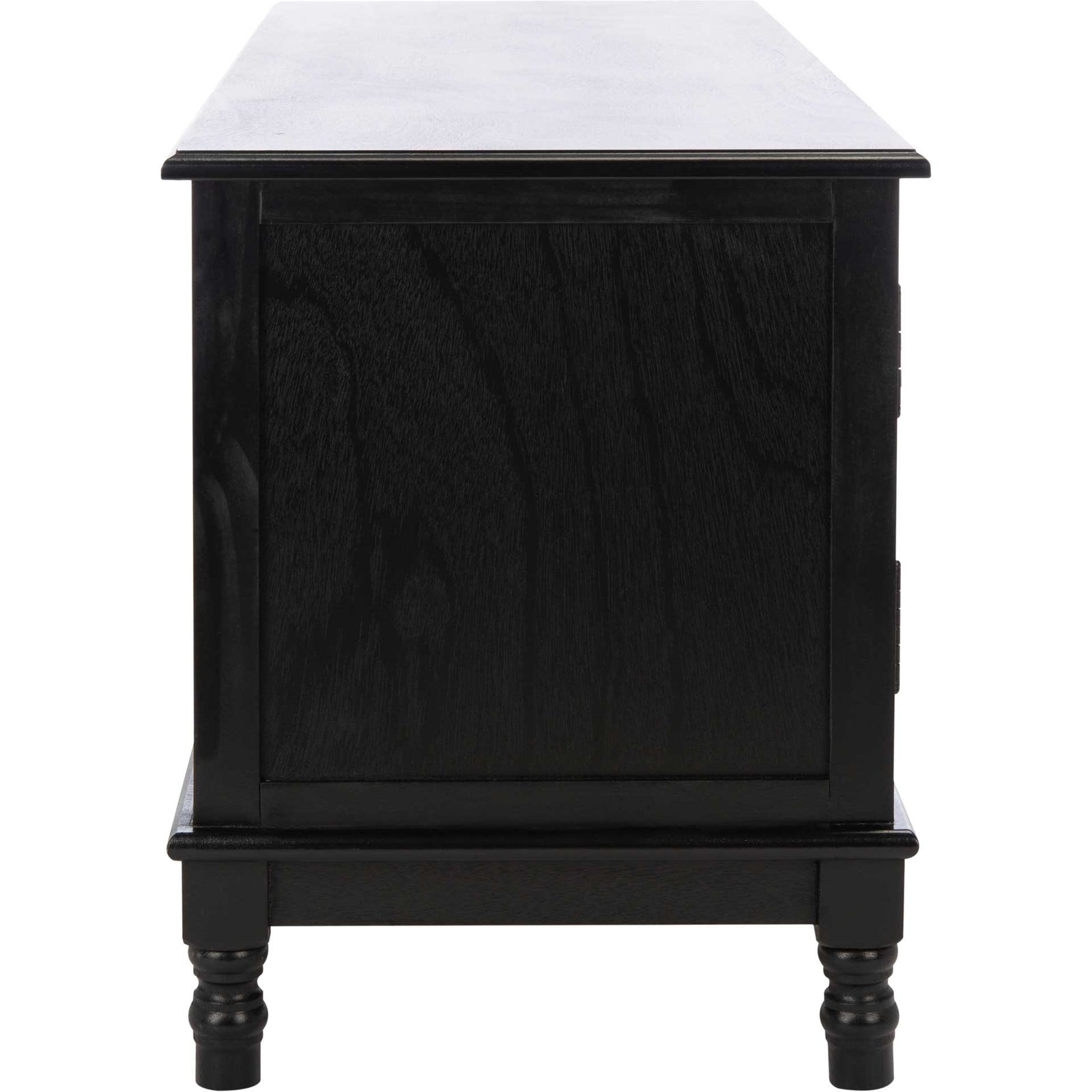 Ozbourne 2 Door 1 Shelf Media Stand Black