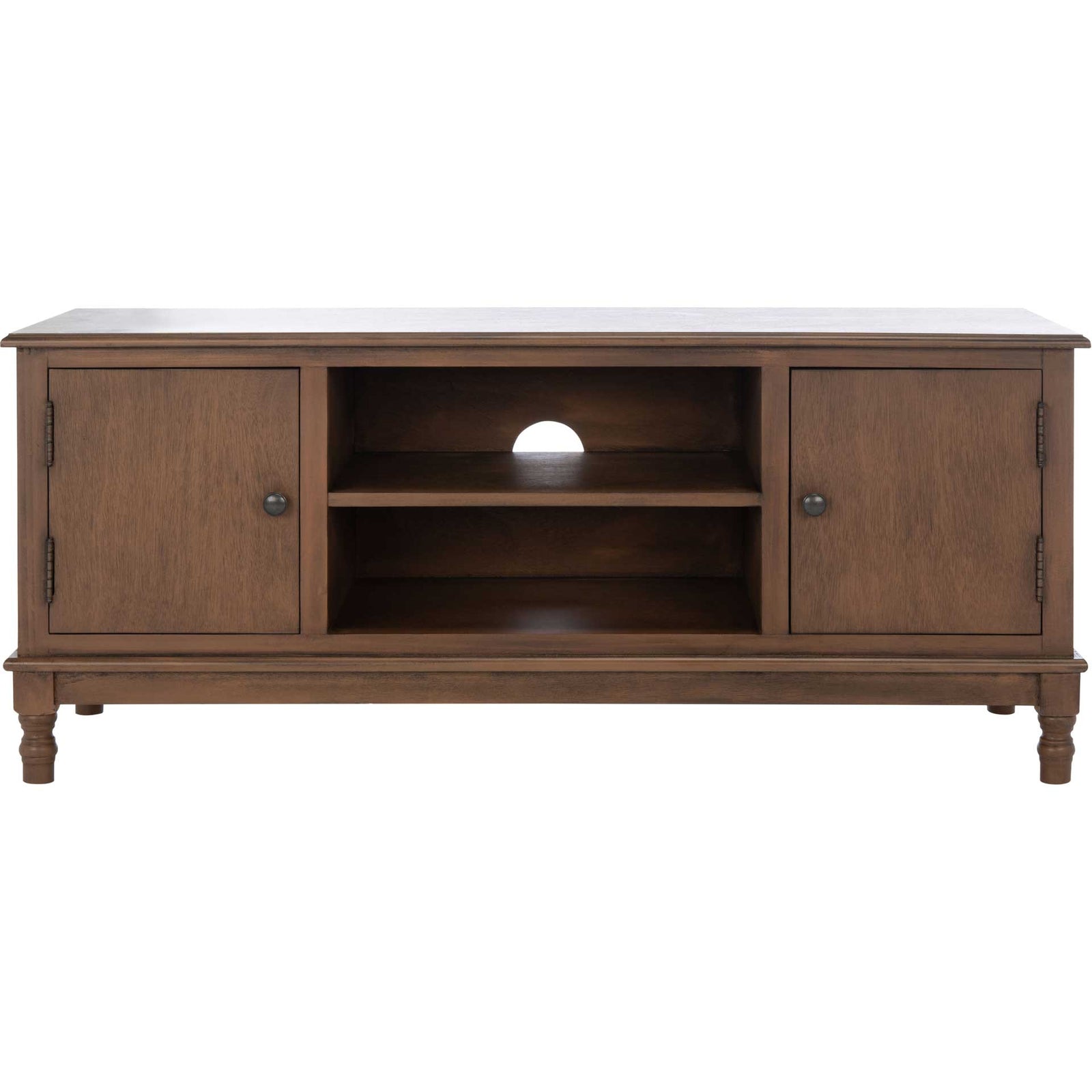 Ozbourne 2 Door 1 Shelf Media Stand Brown