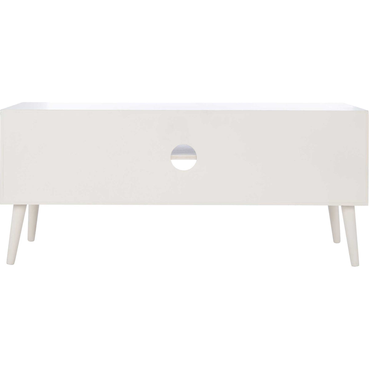 Sorrento 2 Door 1 Shelf Media Stand Distressed White