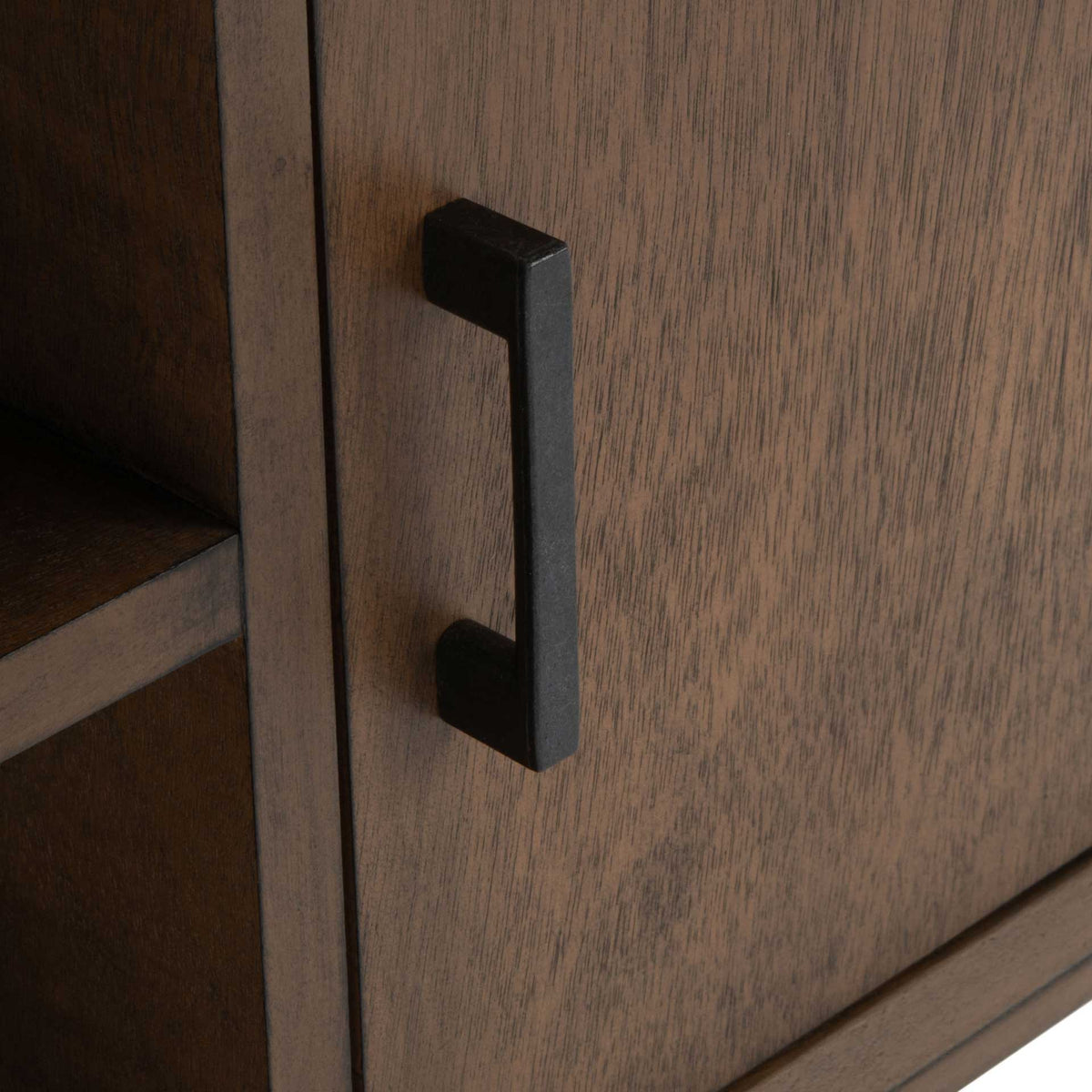 Sorrento 2 Door 1 Shelf Media Stand Brown