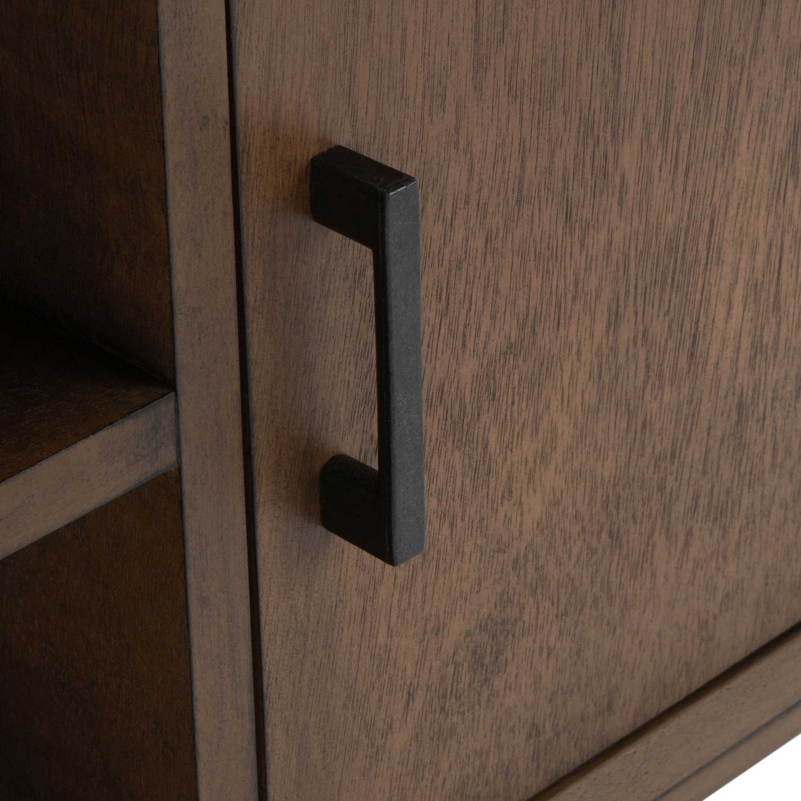 Sorrento 2 Door 1 Shelf Media Stand Brown