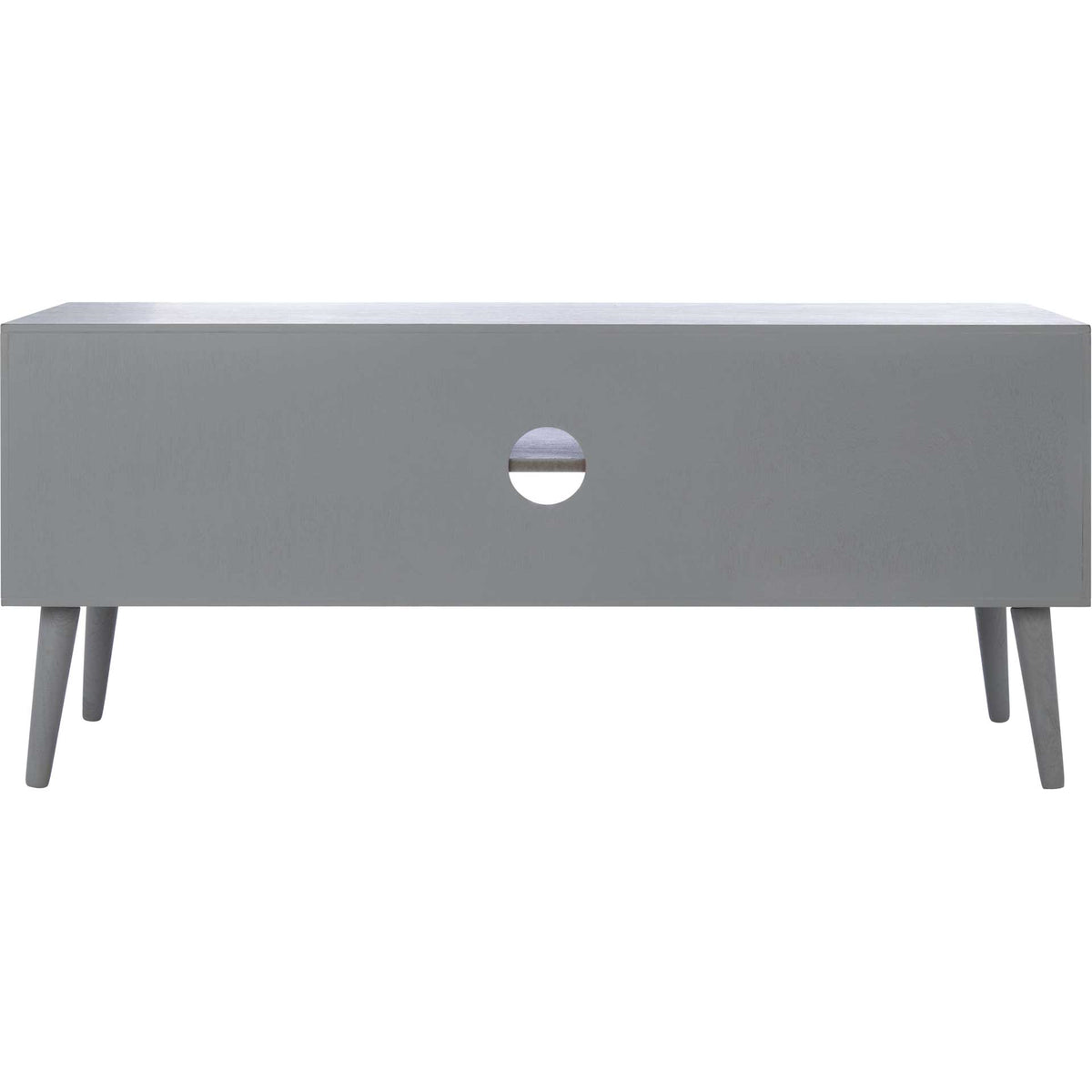 Sorrento 2 Door 1 Shelf Media Stand Distressed Gray
