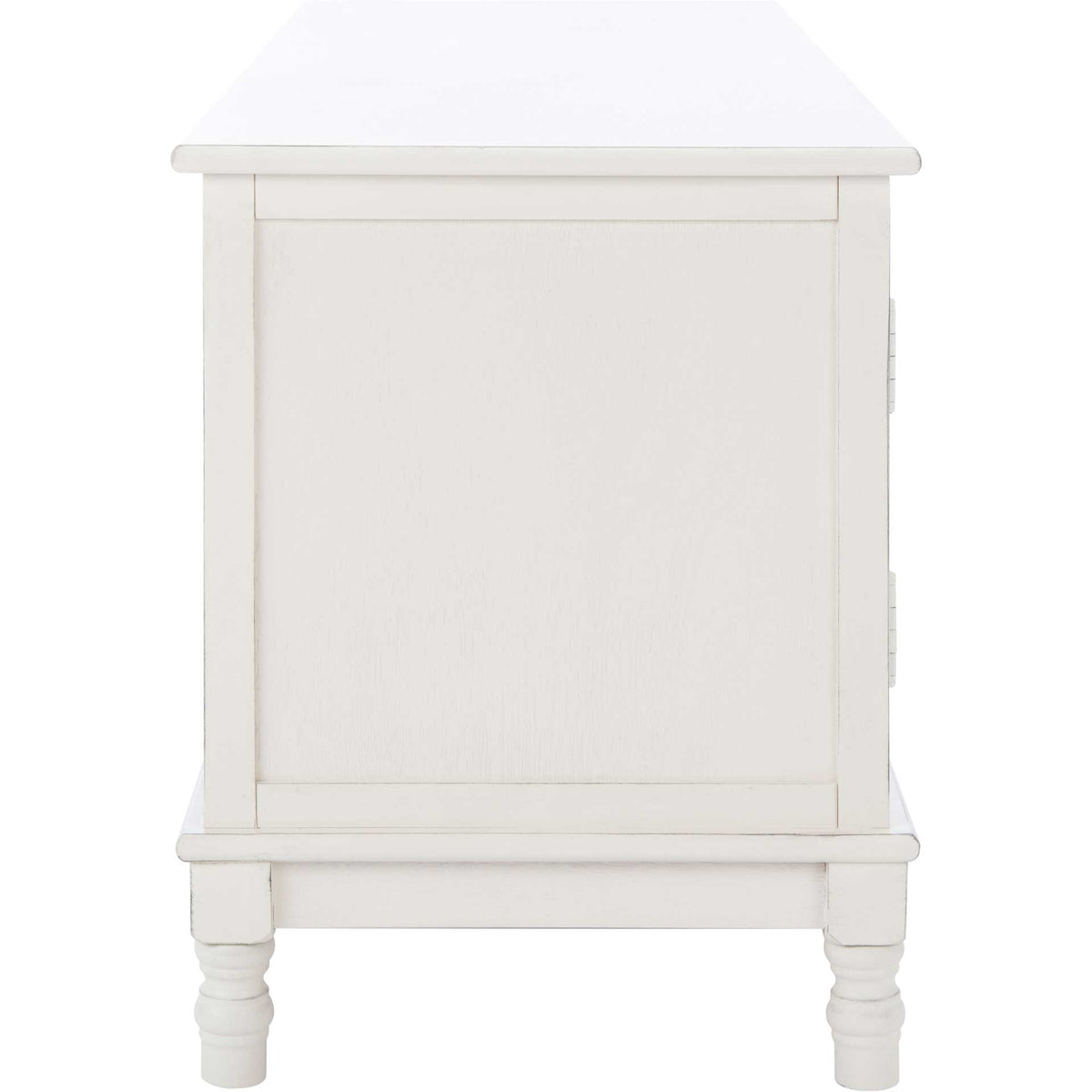 Magnolia 2 Door 2 Shelf Media Stand Distressed White