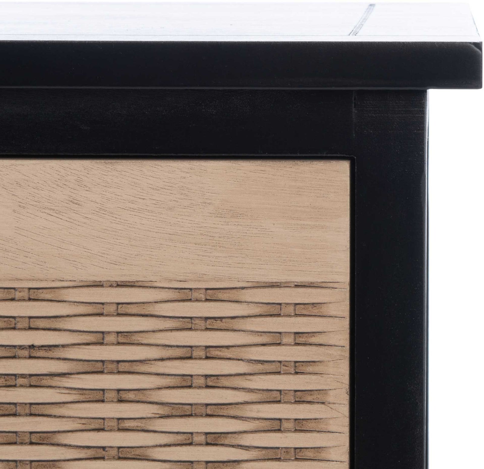 Lali 4 Drawer Media Stand Black