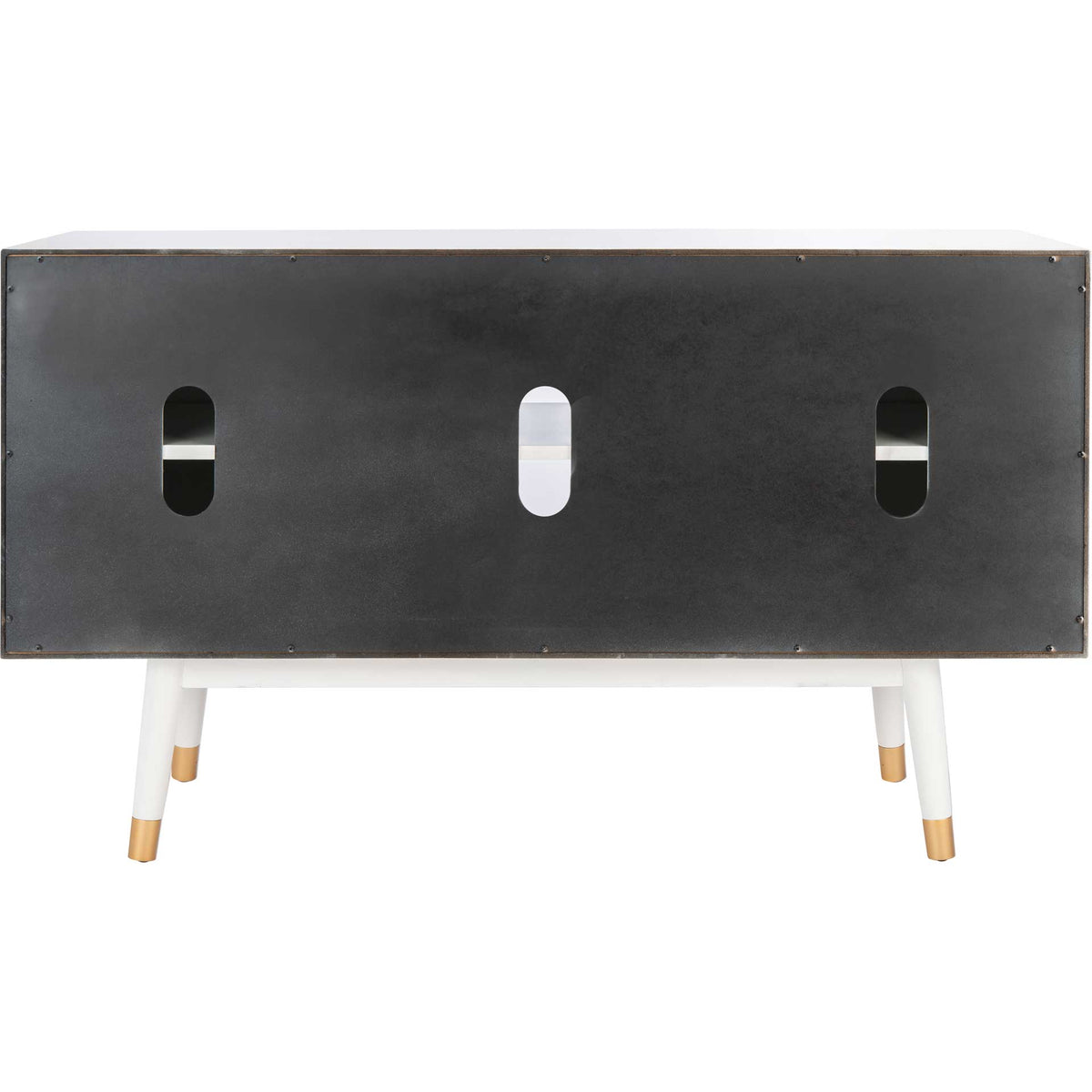 Liam 2 Door Media Stand White