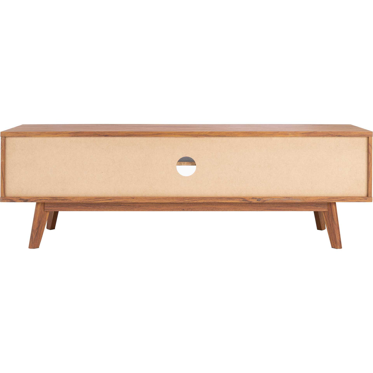 Esme 2 Shelf Media Stand Walnut