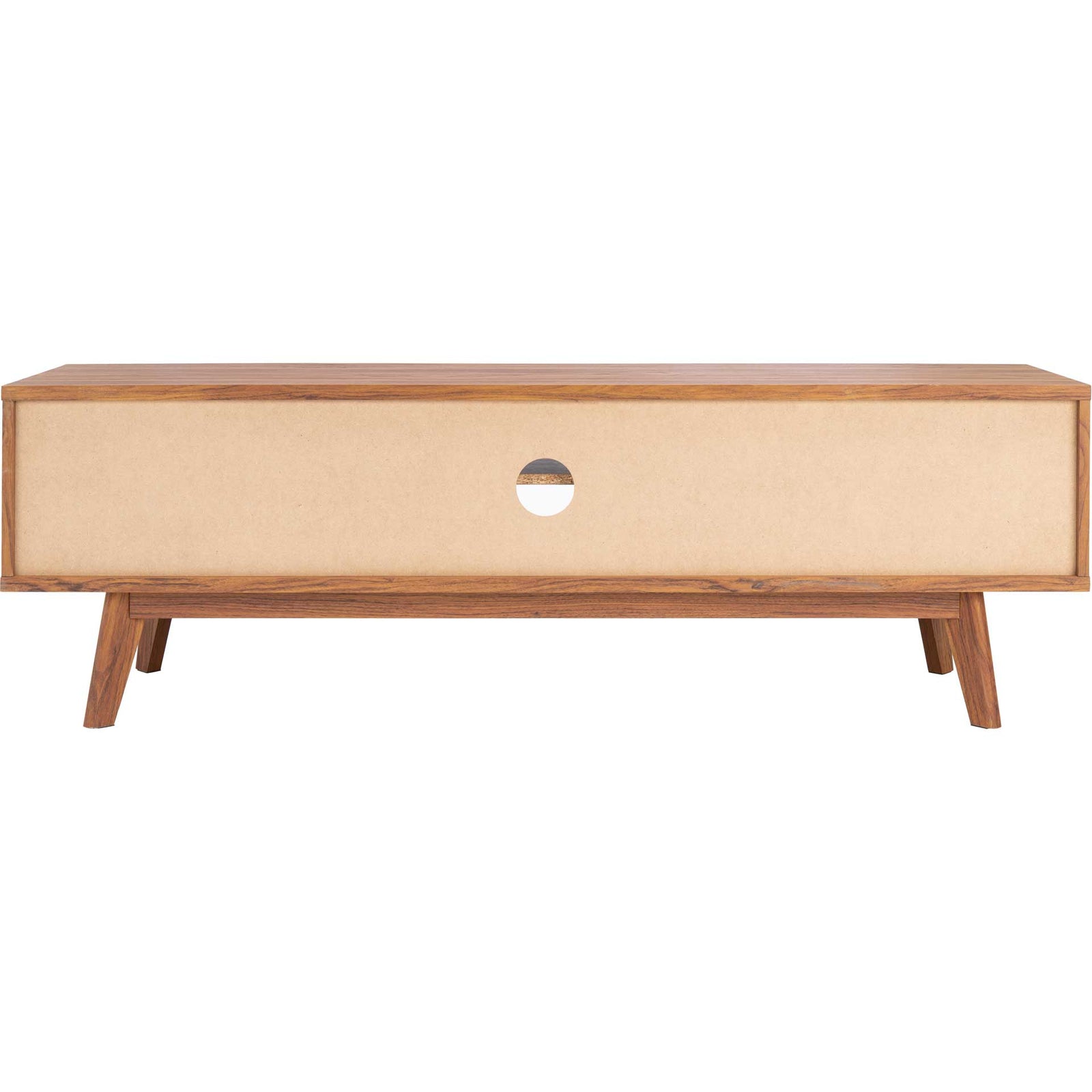 Esme 2 Shelf Media Stand Walnut