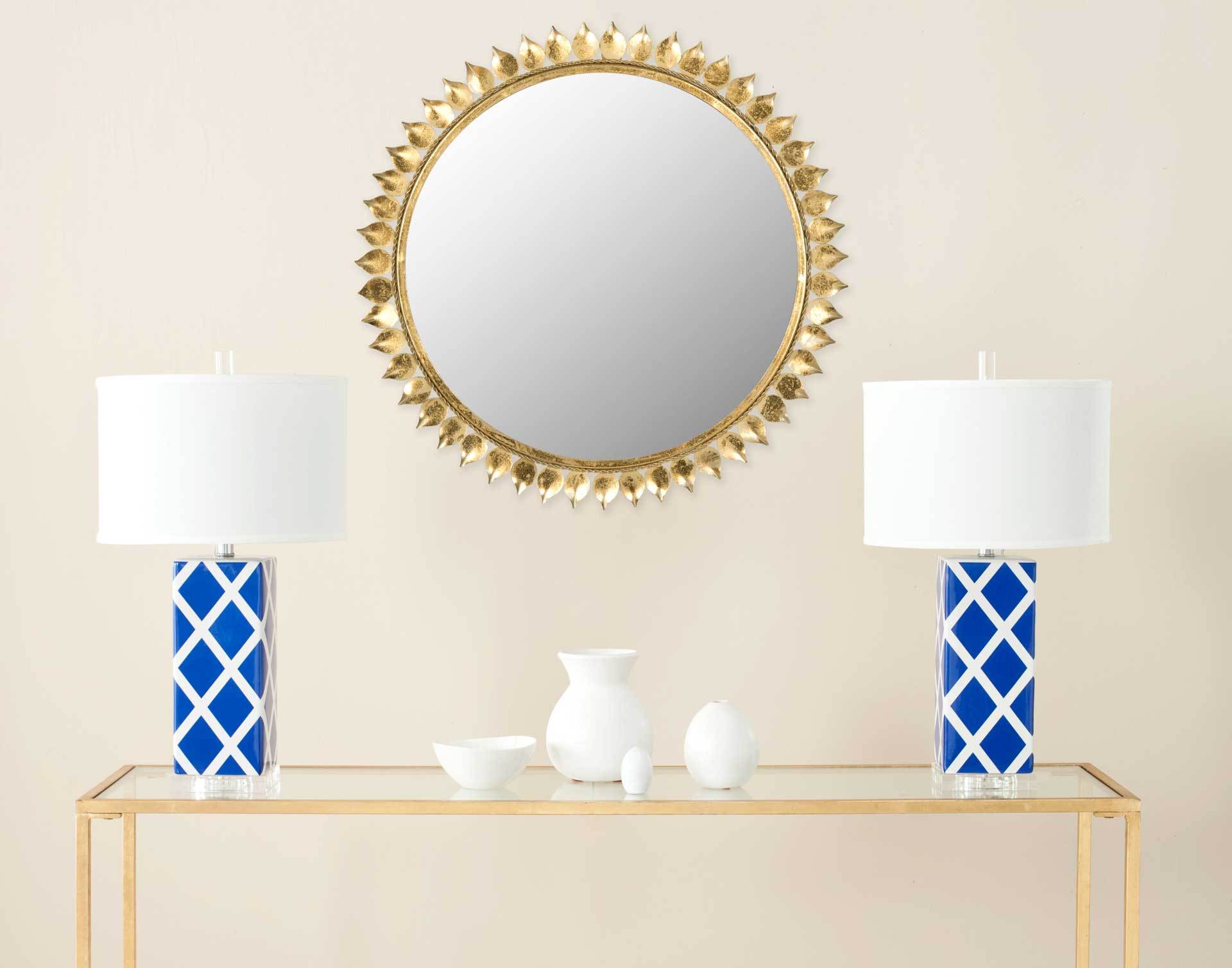 Leon Crown Sunburst Mirror