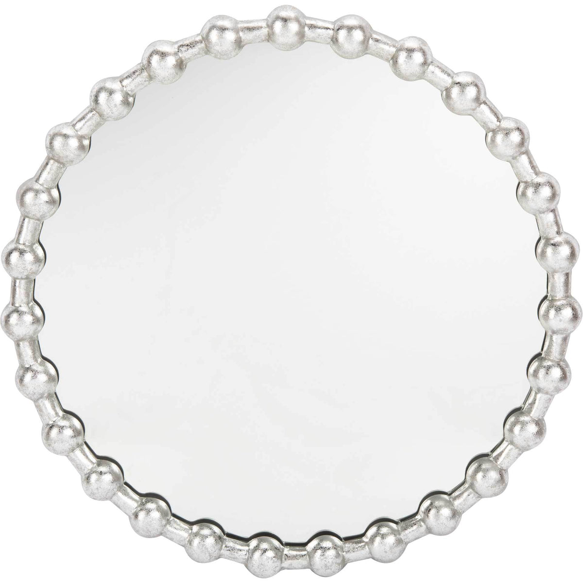 Edison Mirror Silver