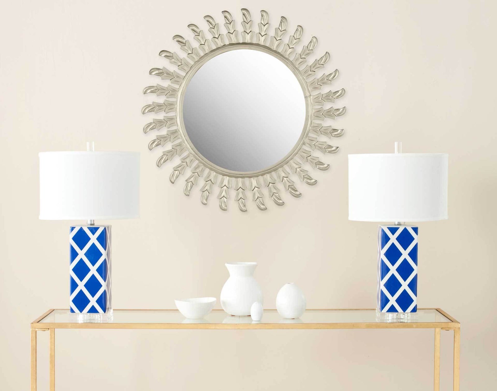 Ingrid Sun Mirror Pewter